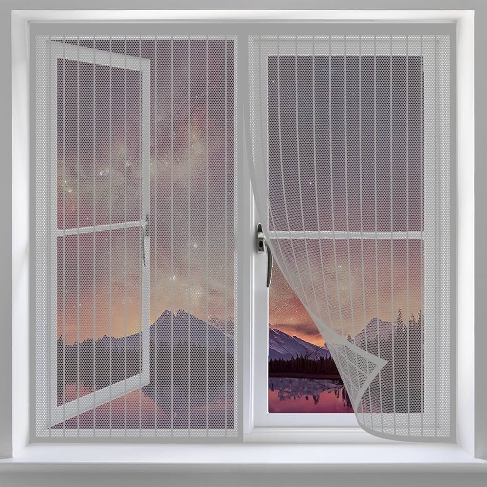 Different types of insect screens for doors and windows in the UAE