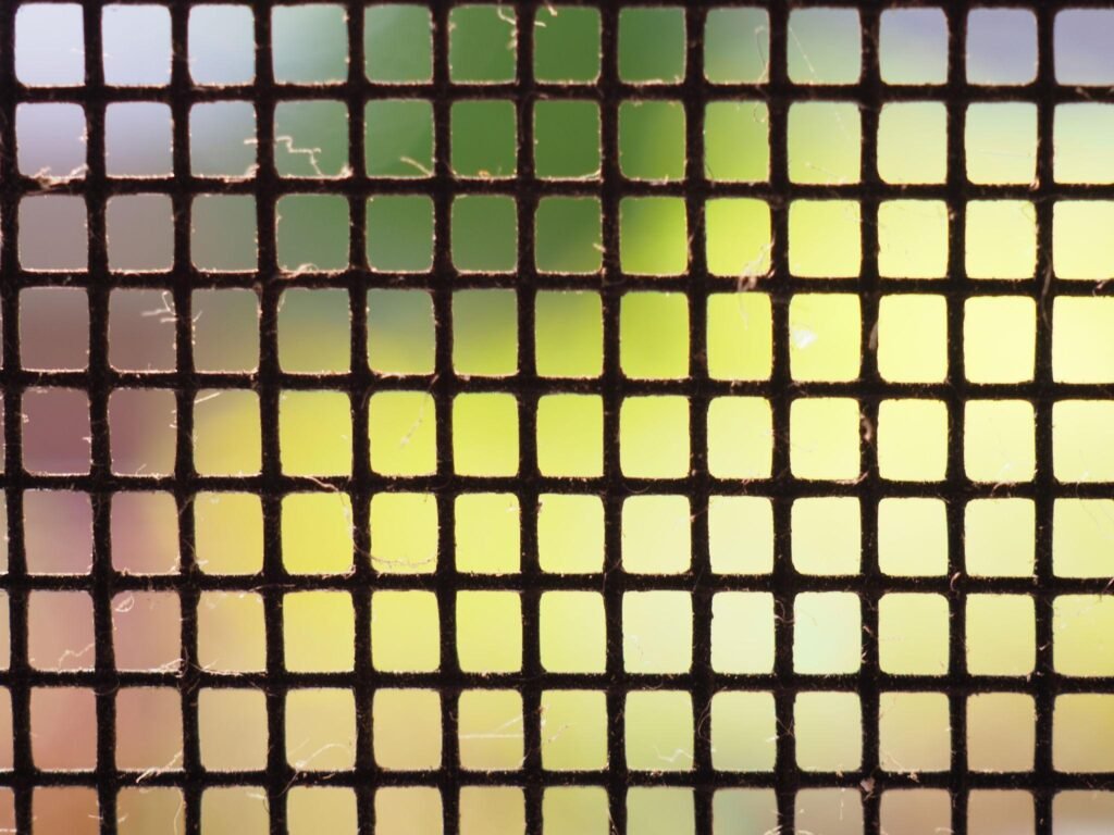 Comparison of fiberglass aluminum and stainless steel insect screen mesh